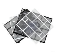 Filtre en plastique pour climatiseurs Kelon Hisense et Huabao pour climatiseurs intérieurs contribuant à un flux d'air constant et à des besoins d'entretien réduits (à droite)