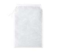 Filtre en réutilisable avec cordon en nylon, 30,5 x 20,3 cm, pour filtrer les aliments, accessoire fiable pour la préparation de la bière de cuisine