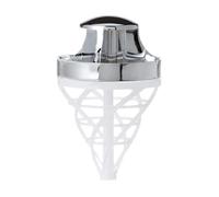 Wirquin 30721551 Filtre à cheveux et grille pour bonde de douche James, gris