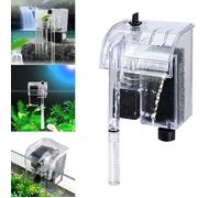Filtre extérieur à Cascade Moteur Haute Performance Pompe Externe 4 W 130 l-h Aquarium Poissons Eau Douce Salée Marin sopo1129