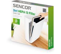 Sencor SHX 134 Filtre HEPA 13 pour purificateur d'air SHA 8400WH - 3 en 1 avec préfiltre, charbon actif et filtre haute efficacité 99.95%