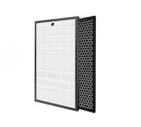 Filtre HEPA de rechange pour purificateur d'air Honeywell KJ300F-PAC1101W JAC2101 KJ305F 35M, filtre à charbon actif pour réduction des odeurs et de la poussière PM2.5, 1 paquet
