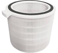 Filtre Honeywell True-HEPA (Capture 99,97% des allergènes microscopiques : pollen, poussière, fumée, squames d'animaux et acariens) HRFJ830E compatible avec le purificateur d'air Honeywell HPA830