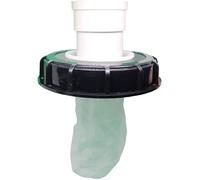 Filtre lavable nylon pour cuve eau pluie IBC 1000L - Couvercle DN75 feutre aiguilleté noir 165mm - Compatible réservoirs cube