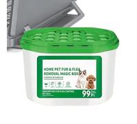 Filtre les poils de l'air - Désodorisant silencieux en boîte - Nettoyant pour poils d'animaux domestiques, pour la maison, l'appartement, la cuisine, le salon, l'armoire, la zone de chien