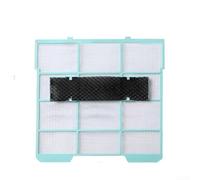 Filtre mural pour climatiseur compatible avec unité intérieure Midea - Écran de rechange en maille anti-poussière pour système Split (32 x 30 cm)