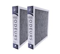 Filtre officiel VMI - Lot de 2 filtres Anti odeurs - pour VMI Purevent - Purification d'Air Intérieur - Jetable