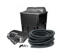 Filtre pour bassin Hozelock - Kit de filtration bassin 20000 - Pompe, filtre, UV, tuyau