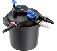 Filtre pour étang, débit 8000 l/h / 11 W UVC, unité de filtration pour étangs jusqu'à 8000 litres, clarificateur pour étang, système de filtration