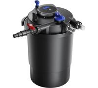 Filtre pour étang, débit de 12 000 litres/heure, unité UVC de 55 W, filtre de pression pour étangs jusqu'à 60 000 litres, clarificateur pour étang, système de filtration