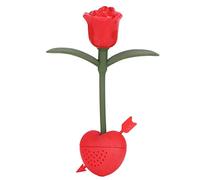Filtre pour infuseur à th en feuilles mobiles en Silicone avec trou fin pou | Passoire à thé en silicone réutilisable avec des trous fins vous permettant d'infuser facilement le thé en feuilles dans une