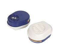 Dräger X-plore filtres A2 P3 | 2 filtres à baïonnette compatible avec les masques Dräger X-plore 3300/3500/5500 | Recharge pour masque de protection