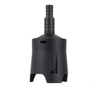 Filtre pour nettoyeur haute pression 15 mm Hauteur 15 cm Plastique Noir | Structure en forme de cloche, agrandit la zone de filtration, améliore le débit d'eau, 15 cm de hauteur, admission stable