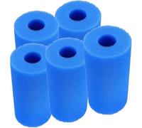 Filtre pour piscine - Intex - Type A - Lot de 5 - Éponge mousse - Bleu