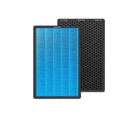 Filtre purificateur d'air 2 pièces HEPA et charbon actif for éliminer le smog et le formaldéhyde filtre composite Compatible avec Xiaomi Mijia MAX