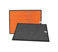 Filtre Purificateur D'air, Compatible for Winix,ZERO ZERO PRO + HR950 HR1000 117130,H13 Carbon(Orange 1 Set)