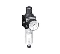 Filtre-régulateur G1/4'' 1600l/min 0.5-10.0bar/7-145psi Cage de protection de sécurité Multifix 1