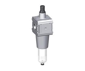 Filtre-régulateur G3/4'' 15000l/min 0.5-16.0bar/7-232psi Cage de protection semi-automatique Verrou de cylindre Polycarbonate Multifix 5
