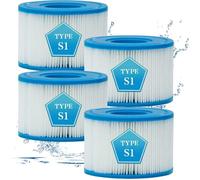 Filtre S1 pour Intex Spa filtrante - Cartouches Filtrante RéUtilisable pour Spa,Piscine