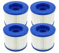 Filtre Spa a Visser, Cartouche Filtre à Vis pour Spa Gonflable Pas De Vis 60mm, Compatible pour Cosy Spa, Clever Spa et de Plus.