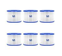 Filtre Spa - Bestway - Type VI - 6 PCS - Cylindrique - Filtration de l'eau
