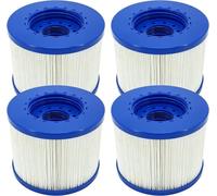 Filtre Spa Infinite a Visser, Cartouche Filtre à Vis pour Spa Gonflable Pas De Vis 60mm, Cartouche Filtre pour Spa(4 pièces)