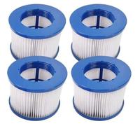 Filtre Spa - Infinite - Lot de 4 Cartouches - 75 x 100 mm - Cylindrique - Filtration à Cartouche