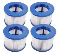 Filtre Spa - Infinite - Lot de 4 Cartouches - 75 x 100 mm - Cylindrique - Filtration à Cartouche POMPE