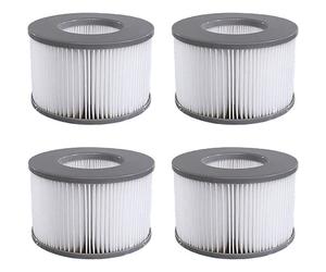 Filtre Spa - JOYFAN - 4PCS - Lavable - Réutilisable - Cylindrique