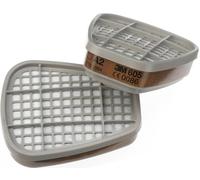 Filtres 3M 6055 A2 / 3M 06915 A2 Filtres contre les gaz et les vapeurs organiques x2 morceau