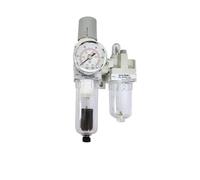 Filtres à Air pneumatiques AC2010-02 AC2010-02D, régulateur de pression, séparateur d'huile et d'eau, pompe d'alimentation de Drainage manuelle, filtre de compresseur(Fiber and Pc8-02,AC2010-02)