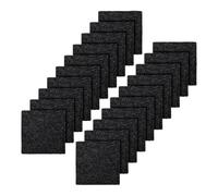 Filtres à odeurs - Inserts à ordures de 7,6 cm | Tampons purifiants au charbon - Lot de 20 désodorisants activés pour bacs de cuisine et seaux à couches. Cet éliminateur durable est idéal pour