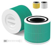 Filtres à particules pour purificateur d'air LEVOIT Core 300/300S, lot de 2, filtre HEPA