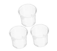 Filtres à Thé en Verre Détachables 3 Pièces 1000ml pour Théière | Remplacement pour Théières, Infusion et Filtration des Feuilles, Accessoires pour Thé de L’après-midi
