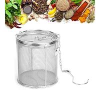 Filtres à thé, Infuseur Thé, Boule à thé, Filtre Assaisonnement à mailles extra-fines, Connexion filetée pour soupe Panier de séparation pour accrocher sur des théières Tasses(12 * 13cm)