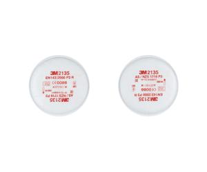 Filtres anti-poussières P3 2135 - 1 paire - 3M - 2135N01 00