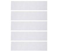Filtres d'aération - Lot de 5 feuilles en nanofibre, respirante et résistante à la poussière, emballage de registre de conditionnement | Tissu de filtration d'intérieur, salon, cuisine, bureau