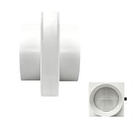 Filtres de conduit d'air pour la maison | Purification de la ventilation | Filtre à air - Pour propriétaires de chiens, réparateurs, maison, bureau, appartement, café, restaurant, centre