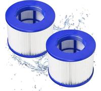 Filtres De Piscine À Cartouche, Compatibles For Clever Spa, 8106, Compatibles For Cozy Spa, Compatibles For Aqua, Compatibles For B Cool 2, Be, Compatibles For Ospazia, Filtre De Baignoire De(2pcs)