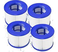 Filtres De Piscine À Cartouche, Compatibles For Clever Spa, 8106, Compatibles For Cozy Spa, Compatibles For Aqua, Compatibles For B Cool 2, Be, Compatibles For Ospazia, Filtre De Baignoire De(4pcs)