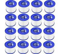 Filtres De Piscine À Cartouche, Compatibles For Clever Spa, 8106, Compatibles For Cozy Spa, Compatibles For Aqua, Compatibles For B Cool 2, Be, Compatibles For Ospazia, Filtre De Baignoire De(16PCS)