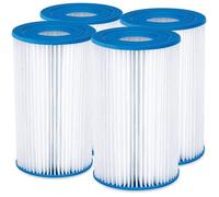 Filtres de Rechange de Type A/C compatibles avec Best-Way 58012 la Cartouche filtrante,Lot de 4 filtres de Pompe de Piscine