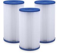 Filtres de rechange pour piscine, compatibles, s'adaptent parfaitement aux cartouches filtrantes Bestway type III, lot de 3