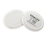 Filtres de rechange Stanley pour respirateurs - 1 paquet - Efficacité de filtration supérieure - Résistance respiratoire extrêmement faible - Compatible avec les respirateurs Stanley