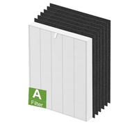 Filtres de remplacement pour les purificateurs d'air WINIX ZERO et 5300-2, comprenant un filtre HEPA H13 et un filtre à charbon actif, ensemble de 7 pièces