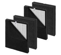 Filtres de remplacement pour purificateur d'air, avec filtre HEPA H13 et charbon actif, lot de 12