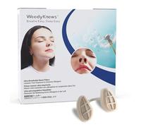 Filtres nasaux ultra-respirants WoodyKnows - Soulagement des allergies saisonnières et à la poussière (Étroit, XL, 3 Filtres + 12 Filtre de remplacement)