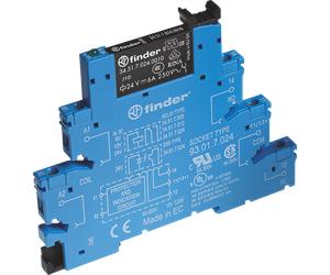 FIN 38.51 240V2 - Relais de couplage, étroit, 250 V, 240 V c.a.