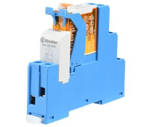 FIN 4C.02.8 24V - Relais de couplage, 2 contacts inverseurs, 8 A, 24 V c.a.