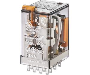 FIN 55.34 230V6 - Relais industriel, 4 x CO, 250 V/5 A, 230 V c.a.